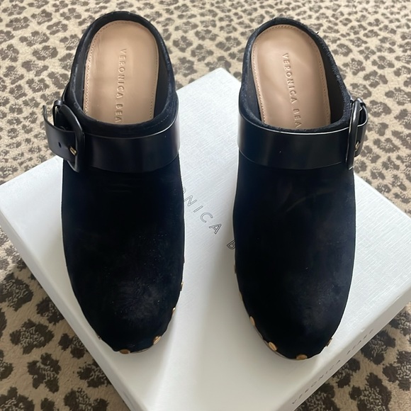 Veronica Beard Dacey Clogs 8.5 - Picture 3 of 12